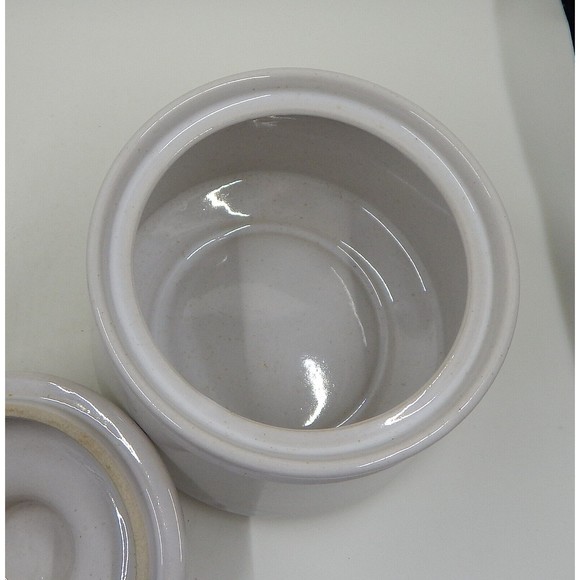 Design Four Stoneware 1510 Sundance Sugar Bowl Japan Lidded Brown Stripe - Picture 6 of 12